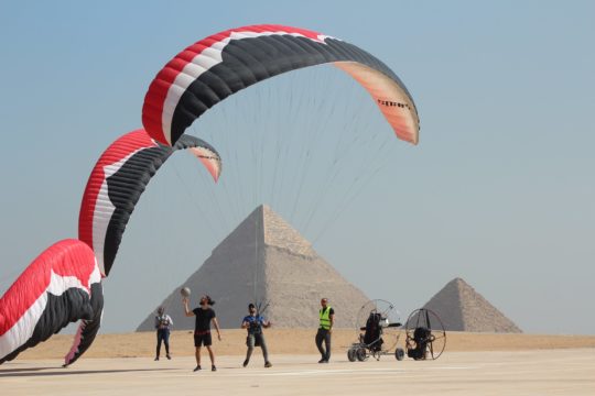 Paragliding Pyramids Paragliding Egypt
