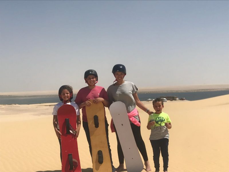 Sandboarding egypt