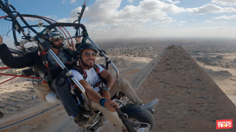 Paragliding Egypt – Pyramids Of Giza | Book Online