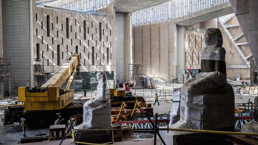 The Grand Egyptian Museum Construction