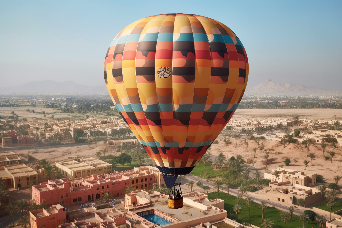 Hot Air Balloon Luxor Egypt