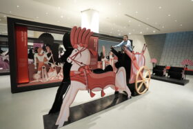 Children friendly area inside the Grand Egyptian Museum 