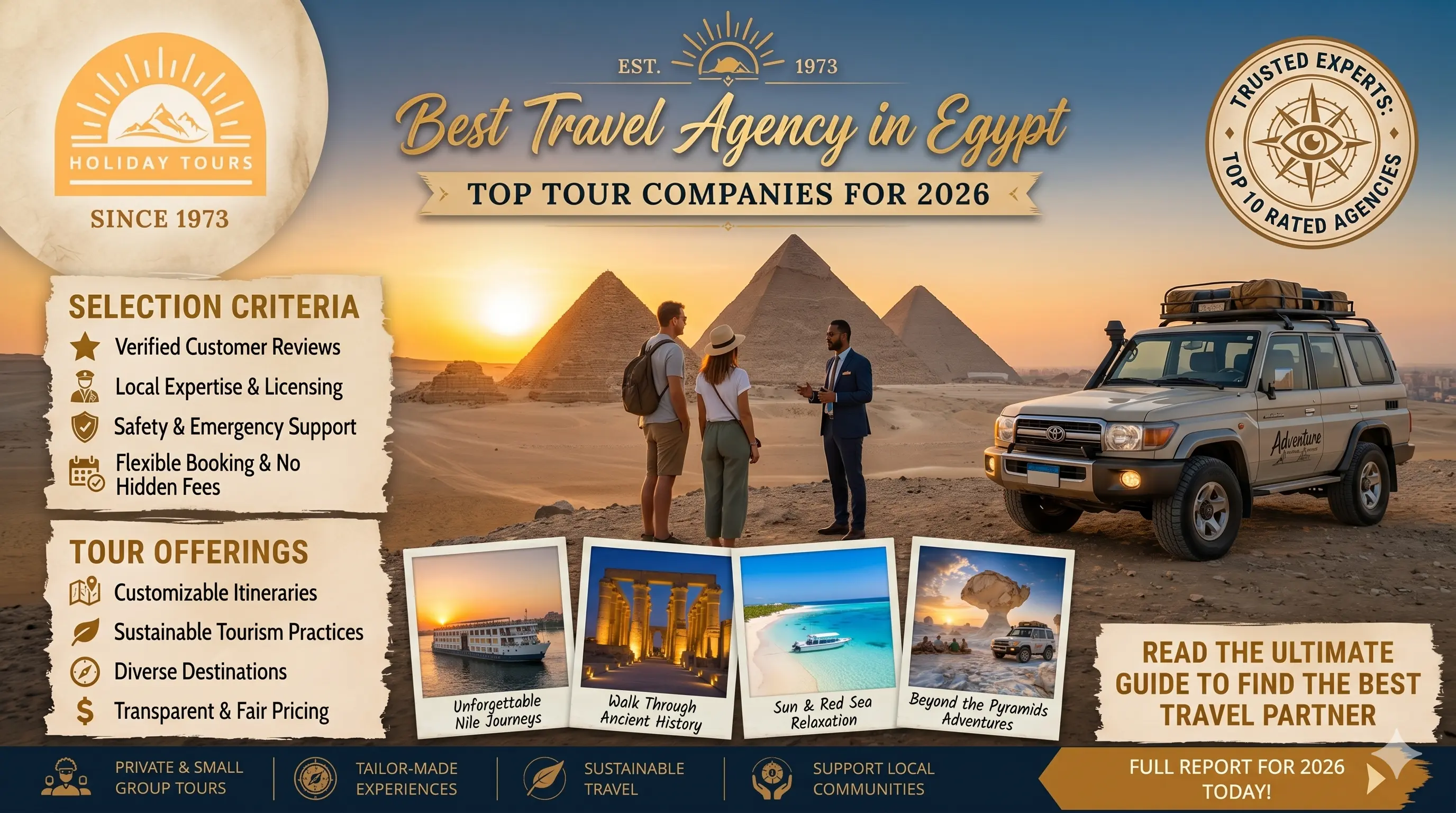 Best Travel Agency in Egypt Top Tour Companies for 2026