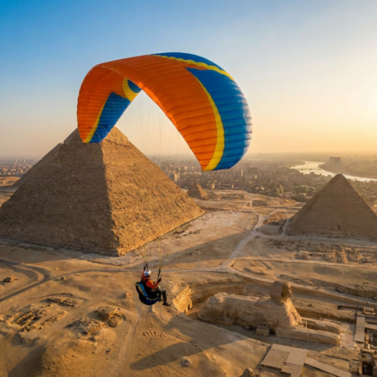 Paragliding Egypt – Pyramids of Giza Paragliding Egypt