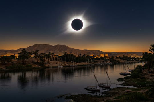 Luxor Solar Eclipse 2027